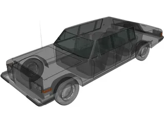 ZIL 4104 (1978) 3D Model