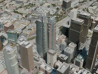 Los Angeles City, USA (2020) 3D Model