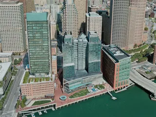 Boston City, USA (2020) 3D Model