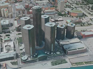 Detroit City, USA (2020) 3D Model