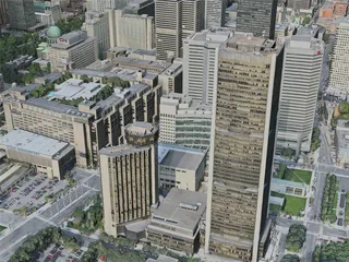 Montreal City, Canada (2020) 3D Model