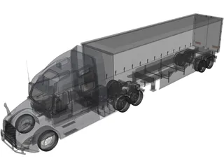 Volvo VNL (2020) 3D Model