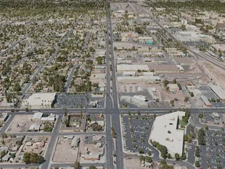 Bakersfield City, USA (2020) 3D Model