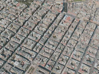 Bari City, Italy (2020) 3D Model