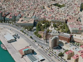 Cadiz City, Spain (2020) 3D Model