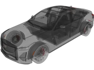 Cadillac CT5 (2020) 3D Model