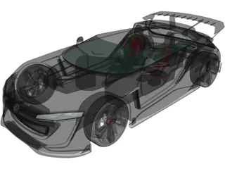 Volkswagen GTI Supersport Vision GT 3D Model