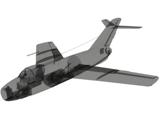 Lavochkin La-15 Fantail 3D Model