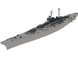 Kreml Warship 3D Model