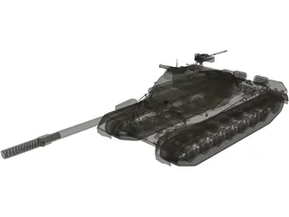 Object 268 Variant 5 3D Model