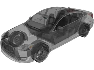 Kia Cadenza (2014) 3D Model