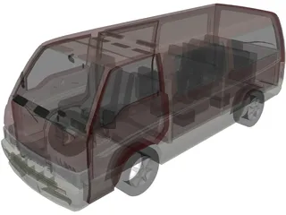 Nissan Caravan 3D Model