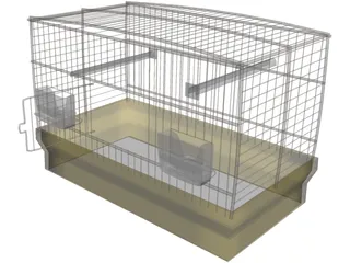 Bird Cage 3D Model