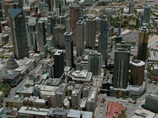Melbourne City, Australia (2020) 3D Model