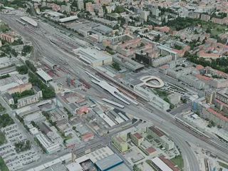 Graz City, Austria (2020) 3D Model