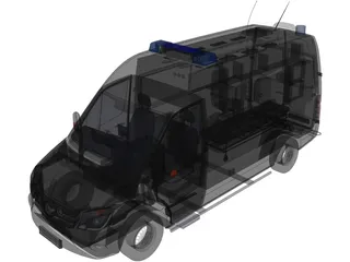 Mercedes-Benz Sprinter RTK7 3D Model