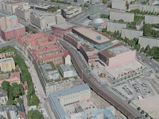 Berlin City, Germany (2020) 3D Model