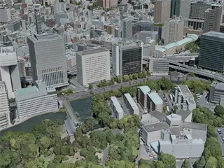 Tokyo City, Japan (2020) 3D Model