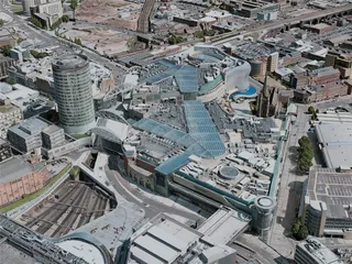 Birmingham City, UK (2020) 3D Model