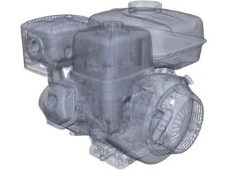 Honda GX270 Engine 3D Model