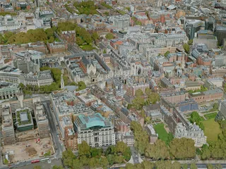 London City, UK (2020) 3D Model