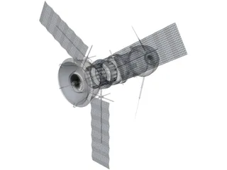 Satellite 3D Model