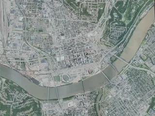 Cincinnati City, USA (2020) 3D Model
