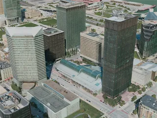 Cleveland City, USA (2020) 3D Model