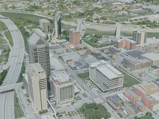 Columbus City, USA (2020) 3D Model