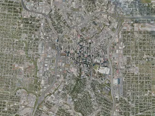 San Antonio City, USA (2020) 3D Model