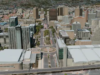 Cape Town City, South Africa (2020) 3D Model