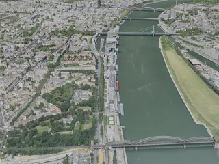 Cologne City, Germany (2020) 3D Model