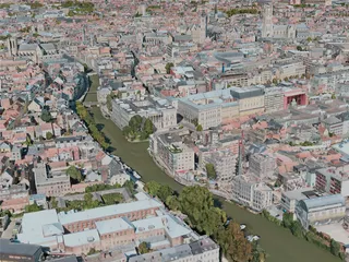 Ghent City, Belgium (2020) 3D Model