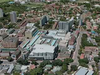 Durban City, South Africa (2020) 3D Model