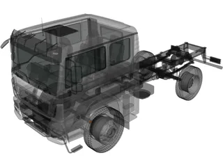 MAN TGM (2008) 3D Model