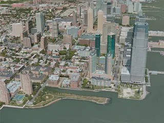 Jersey City, USA (2020) 3D Model