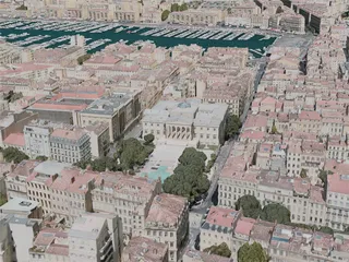 Marseille City, France (2020) 3D Model