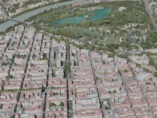 Lyon City, France (2020) 3D Model