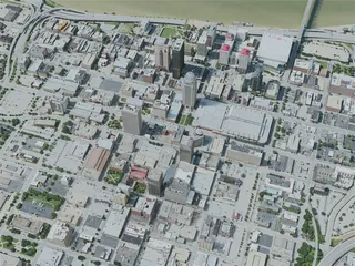 Louisville City, USA (2020) 3D Model