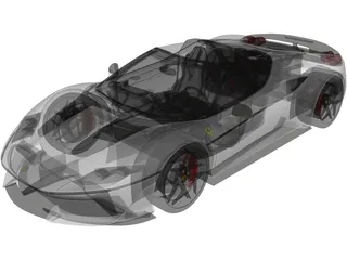 Ferrari J50 (2017) 3D Model