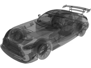Mercedes-AMG GT Black (2021) 3D Model