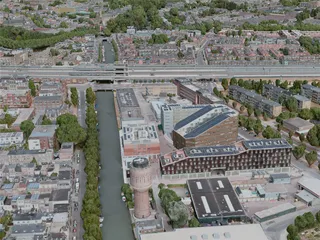 Utrecht City, Netherlands (2020) 3D Model