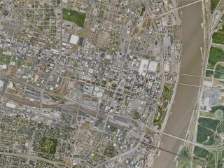 St. Louis City, USA (2020) 3D Model