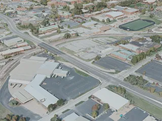 Springfield City, MO, USA (2020) 3D Model