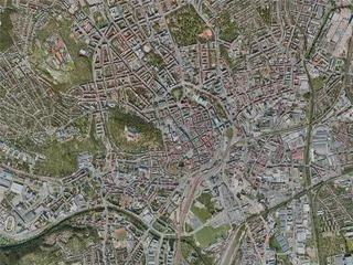 Brno City, Czechia (2020) 3D Model