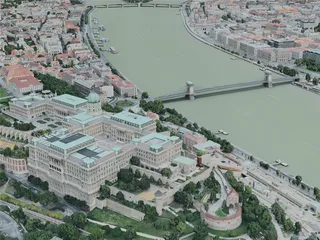 Budapest City, Hungary (2020) 3D Model