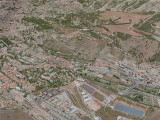 Granada City, Spain (2020) 3D Model