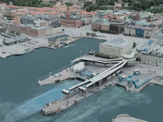 Helsingborg City, Sweden (2020) 3D Model