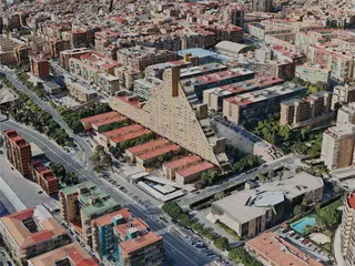 Alicante City, Spain (2020) 3D Model