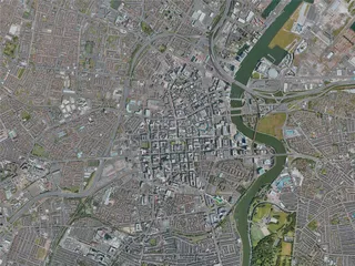 Belfast City, UK (2020) 3D Model